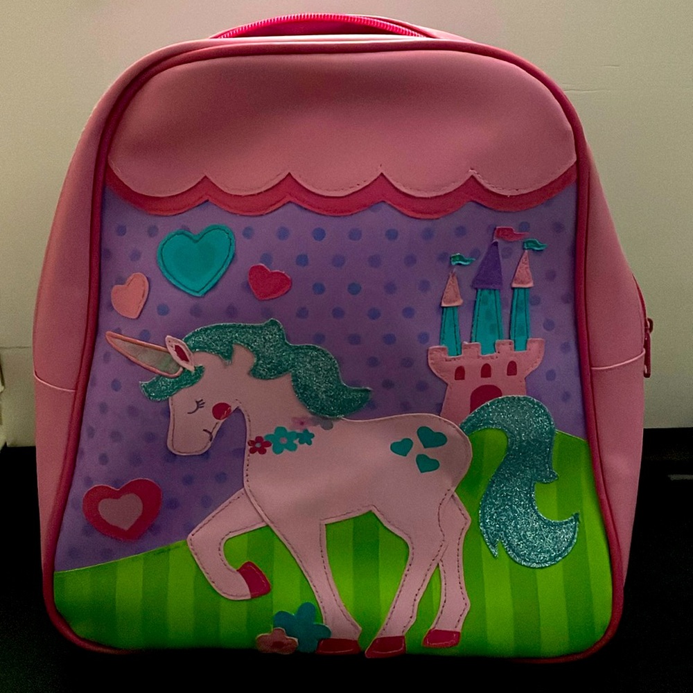 Enchanting Pink Unicorn Kids Backpack